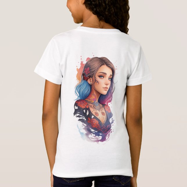 Brunette T-Shirt (Back)