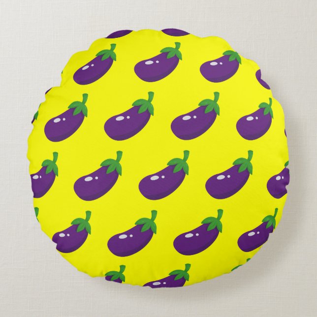 Brunġiel Round Pillow (Front)