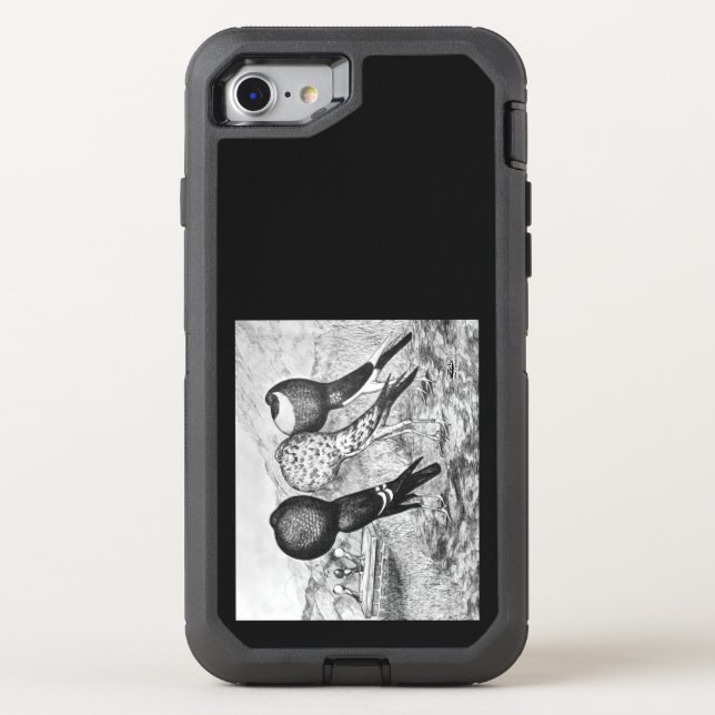 Brunner Pouter Pigeons Otterbox iPhone Case (Back)