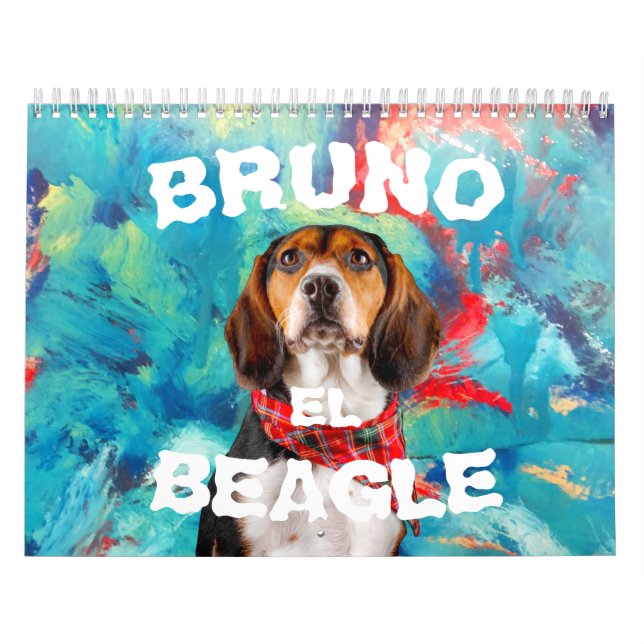 Bruno el Beagle Calendar 2022 (Cover)