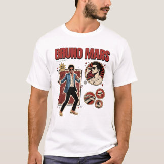 Bruno Mars Romantic Tour 2026 T-Shirt