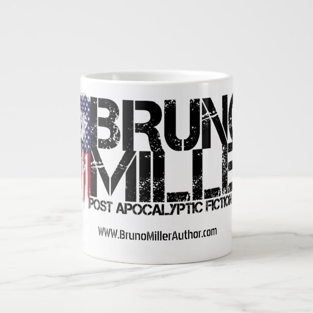 Bruno Miller logo coffee mug (Front)