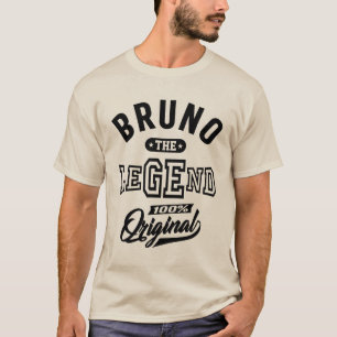 Bruno Personalized Name Birthday Gift T-Shirt
