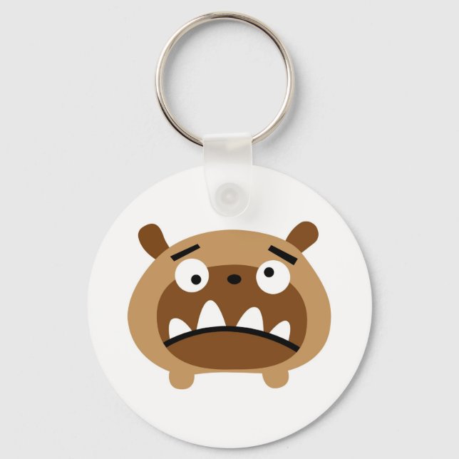 Bruno the dog keychain (Front)