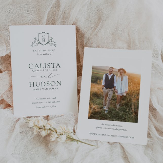 BRUNSWICK CREAT Wedding Photo Save The Date (Creator Uploaded)