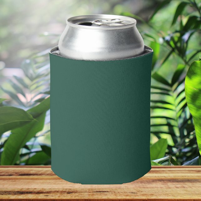 Brunswick Green Solid Color Can Cooler (Creator Uploaded)