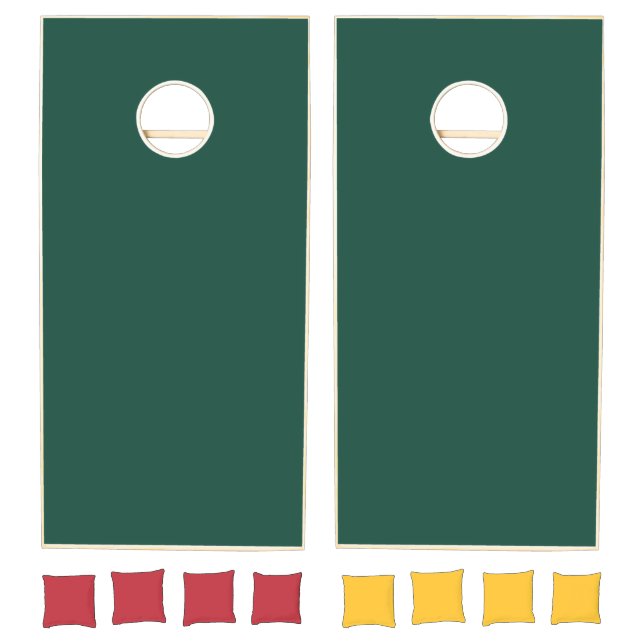 Brunswick Green Solid Color Cornhole Set (Set)
