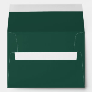 Brunswick green (solid color)  envelope