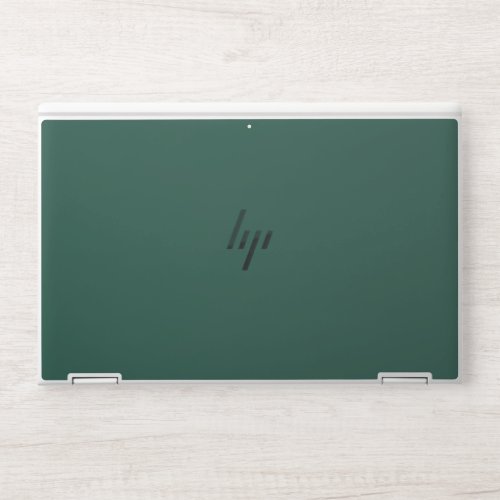 Brunswick Green Solid Color HP Laptop Skin