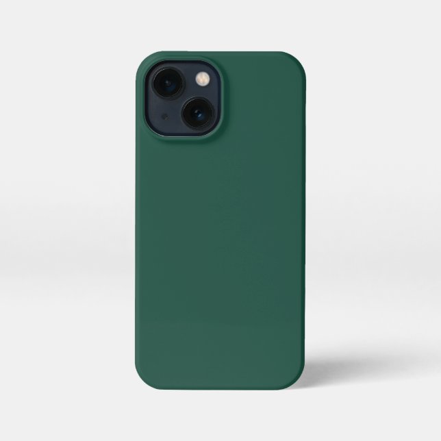 Brunswick Green Solid Color iPhone Case (Back)