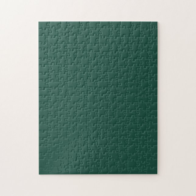 Brunswick Green Solid Color Jigsaw Puzzle (Vertical)