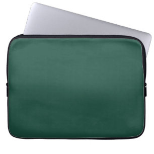 Brunswick green (solid color) laptop sleeve