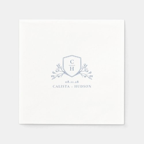 BRUNSWICK Monogram Crest Wedding