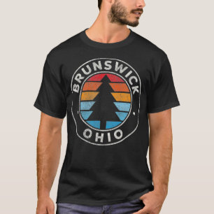 Brunswick Ohio OH Vintage Graphic Retro 70s T-Shirt