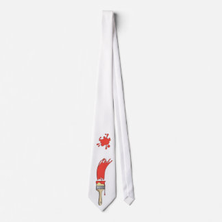 Brush and paint tie