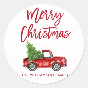 Christmas Envelope Seals | Zazzle