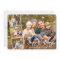 Brush Script Happy Holidays Family 4 Photo