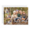 Brush Script Happy Holidays Family 4 Photo