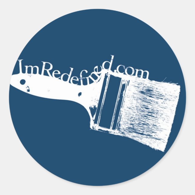 Brush Sticker Blue (Front)