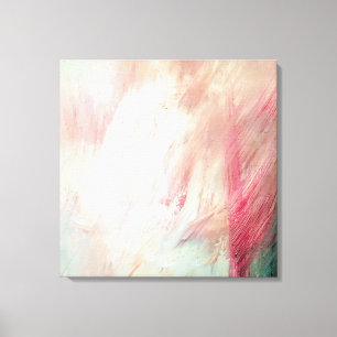 Brush Stroke Abstract Canvas Print