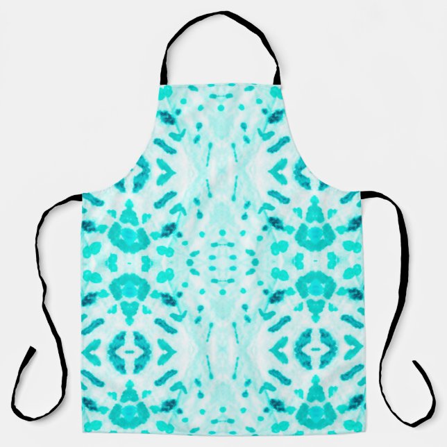 Brush Stroke Seamless Background. Abstract Gypsy E Apron (Front)