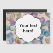 Brush strokes abstract design (Front/Back)