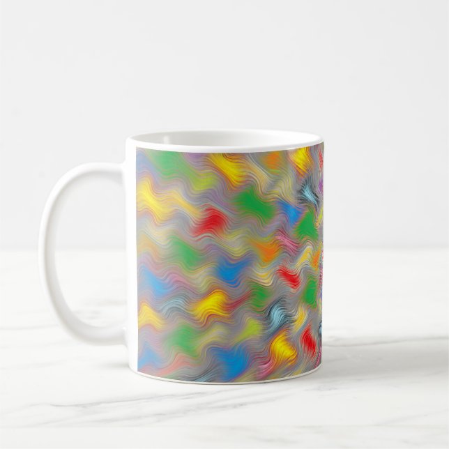 Brush Strokes Coffee Mug (Left)