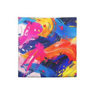 brush strokes pattern cloth napkin