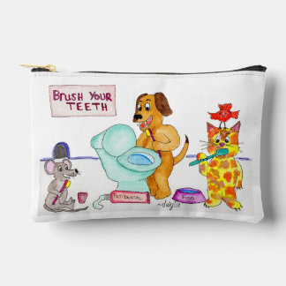 Brush your Pet's Teeth Accessory Pouch