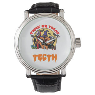 Brush Your Teeth Funny Dental Hygienist Pun Watch