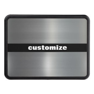 Brushed Aluminum Hitch Cover