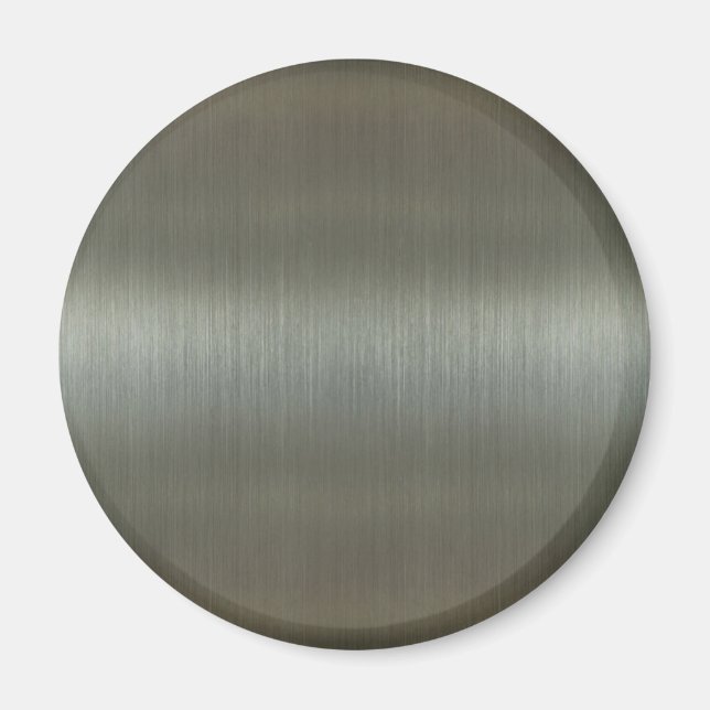 Brushed Aluminum Magnet (Front)