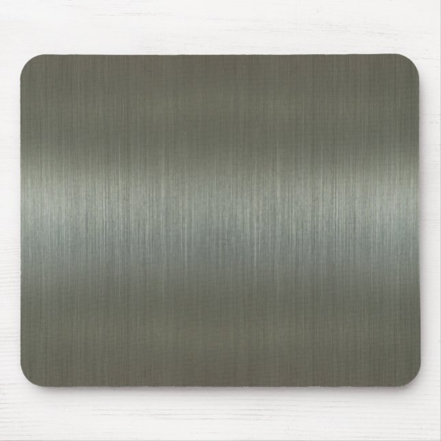 Brushed Aluminum Mouse Pad (Front)