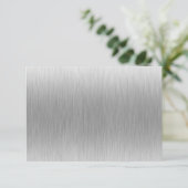 Brushed Aluminum Stainless Steel Textured (Standing Front)