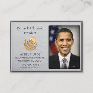 Brushed Aluminum with Gold Accent Profile Cards