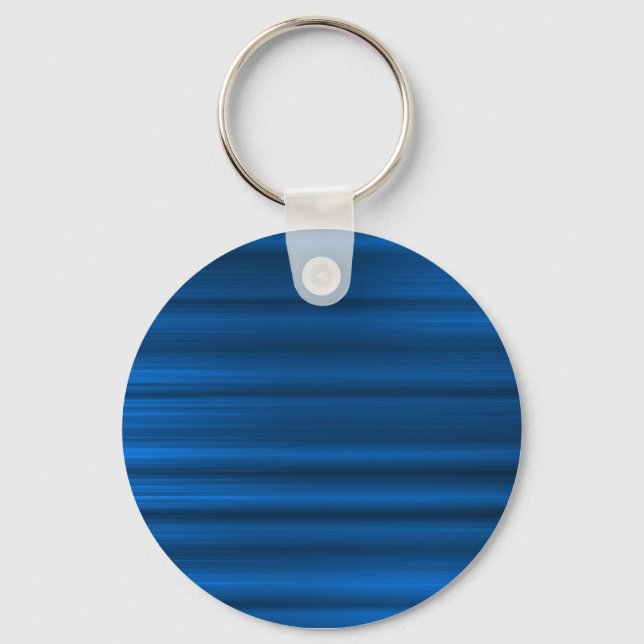 Brushed Blue Keychain (Front)