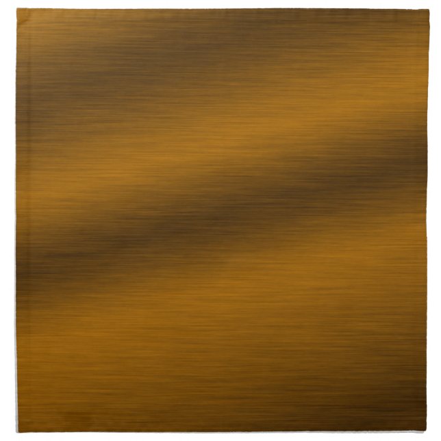 Brushed Bronze Background Cloth Napkin (Front)