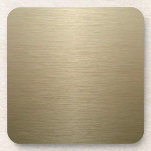 Brushed Bronze Coaster
