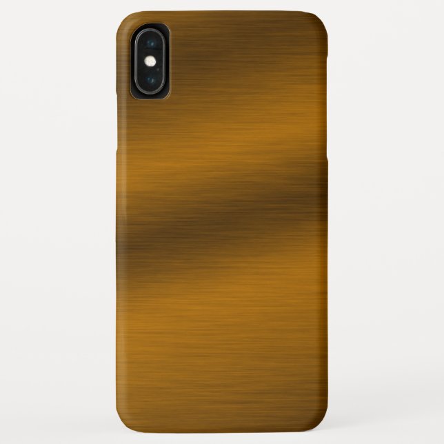 Brushed Bronze Look Background Case-Mate iPhone Case (Back)