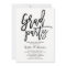 Brushed Charm Graduation Party Invitation