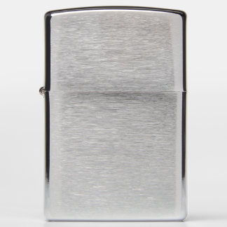 Brushed Chrome Zippo Lighter