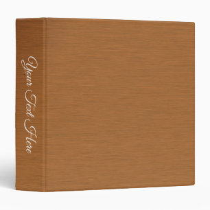 Brushed Copper Look 2 3 Ring Binder