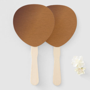 Brushed Copper Look 2 Hand Fan