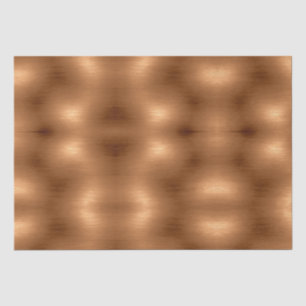 Brushed Copper Look Tissue Paper