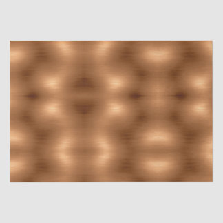 Brushed Copper Look Tissue Paper