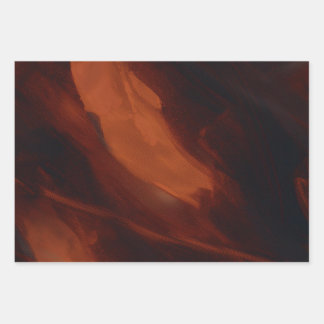 Brushed Copper Wrapping Paper Sheets