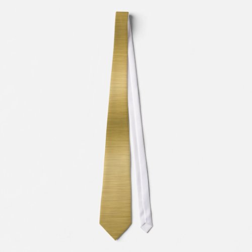 Brushed Gold Background Tie