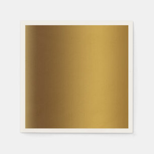 Brushed gold color napkins