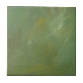 Brushed Green Faux Finish Ceramic Tile