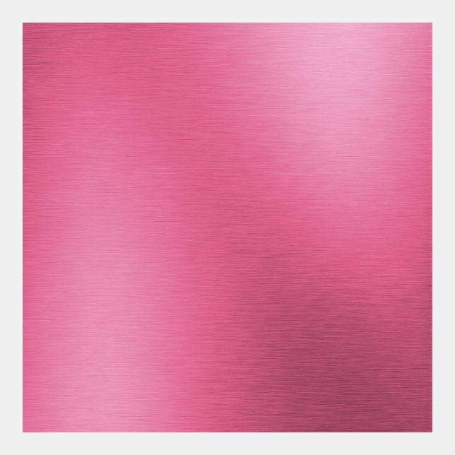 Brushed Hot Pink Sheet Metal Reflective Texture (Front)